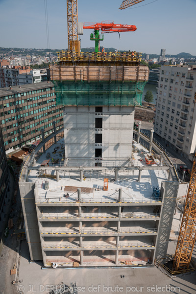 tour des finances à Liège